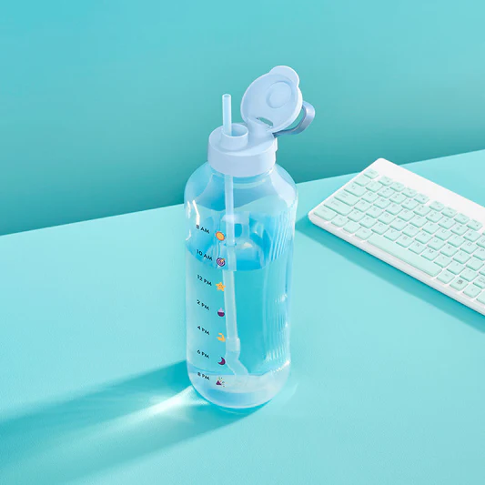Botella Eco+ AquaVibe™ con Flexi-Straw