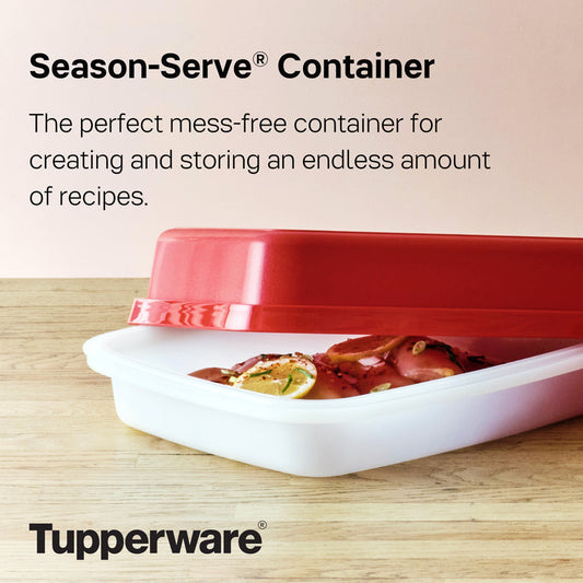  Tupperware Season-serve Marinating Container Jr - Blue