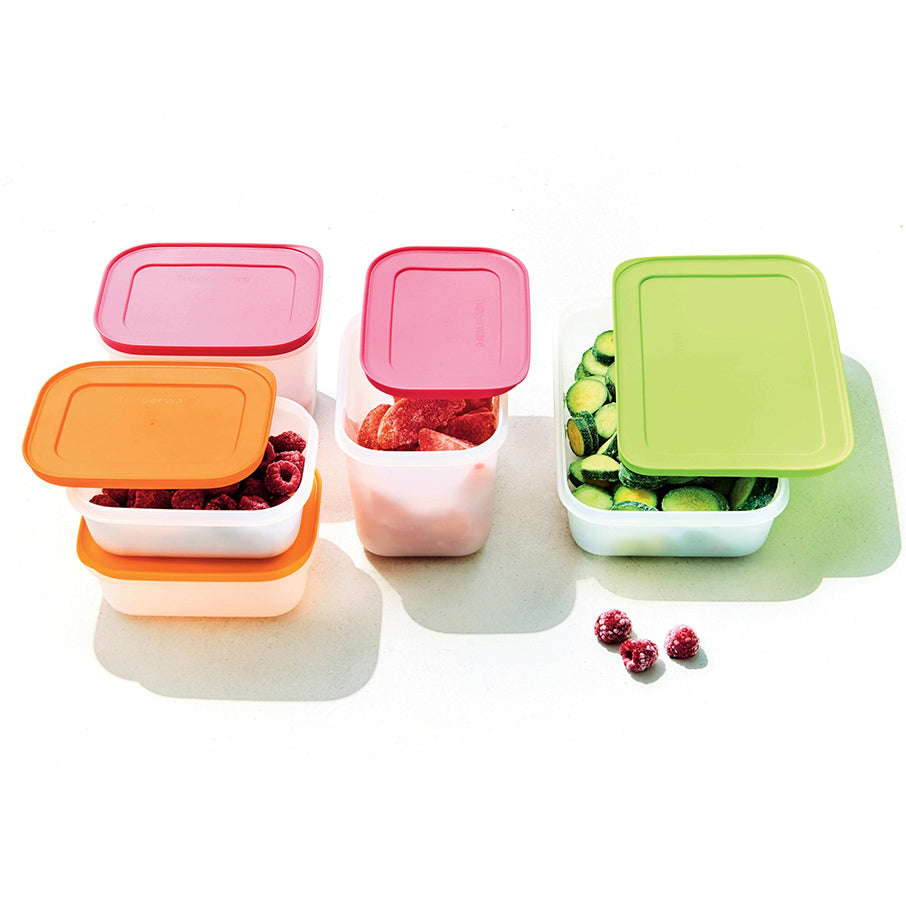 Comprar PDTO Contenedores herméticos de almacenamiento de alimentos con  tapas Cajas apilables para ahorrar espacio en alimentos secos