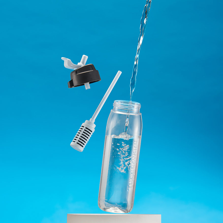 Botella con filtro para agua Pure&Go™ de Tupperware